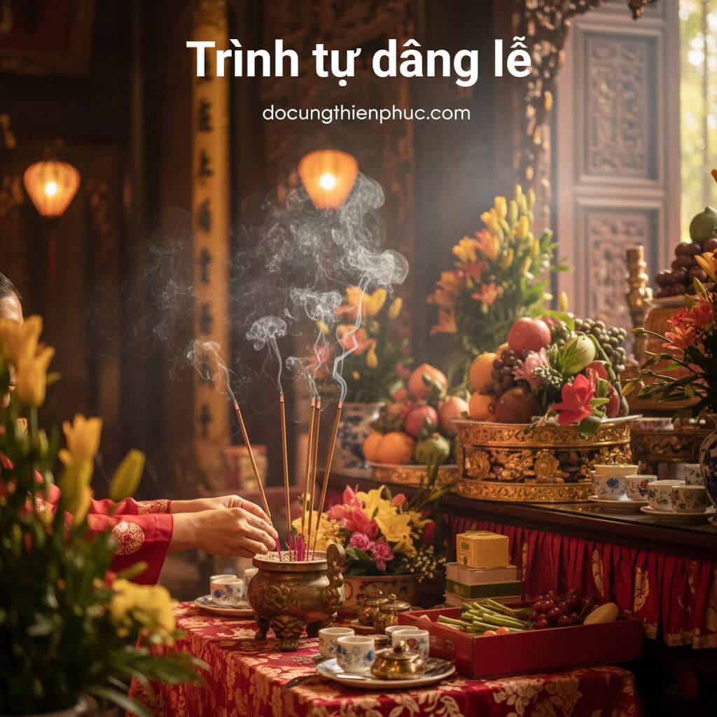 Trình tự dâng lễ