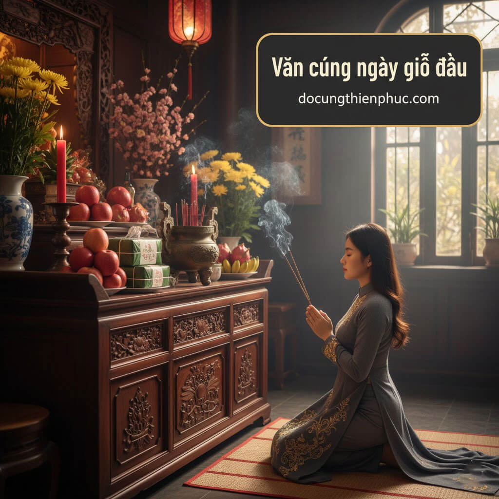 Văn cúng ngày giỗ đầu