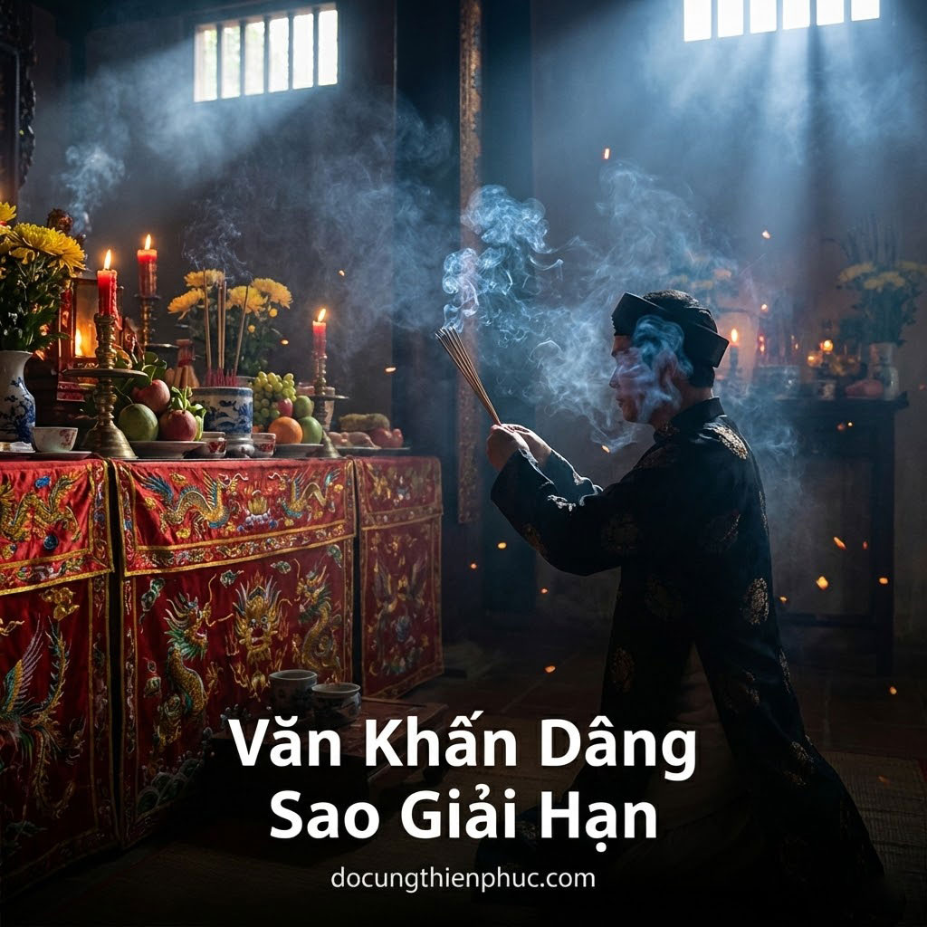 Văn khấn dâng sao giải hạn