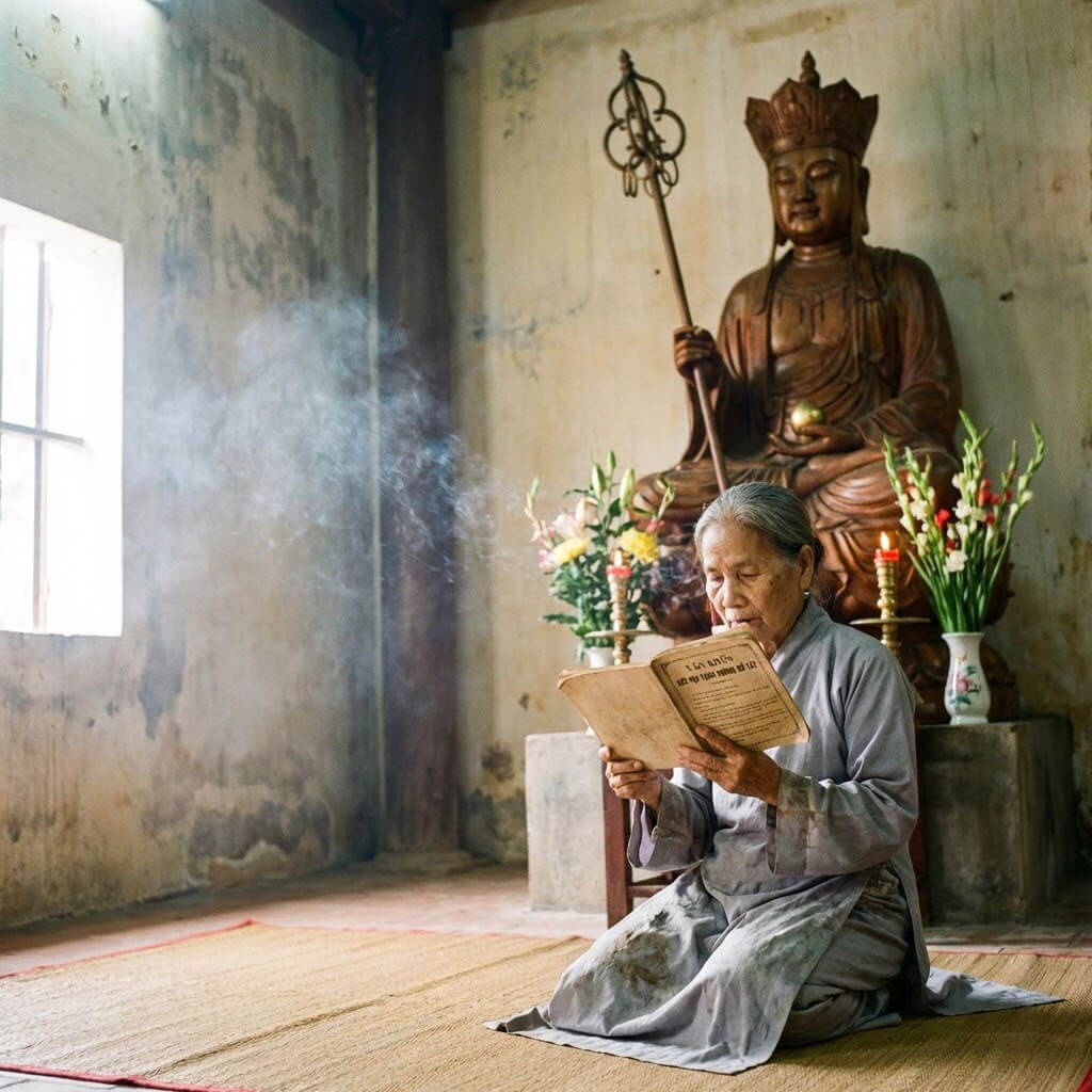 Văn khấn lễ Đức địa Tạng Vương Bồ Tát (U Minh giáo chủ)
