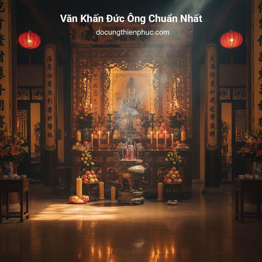 Văn Khấn Đức Ông Chuẩn Nhất