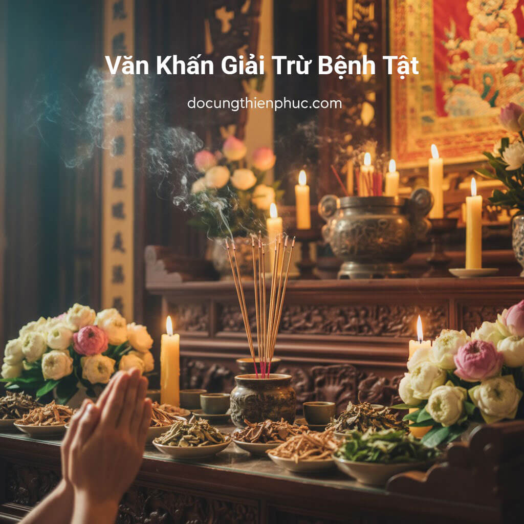 Văn khấn giải trừ bệnh tật