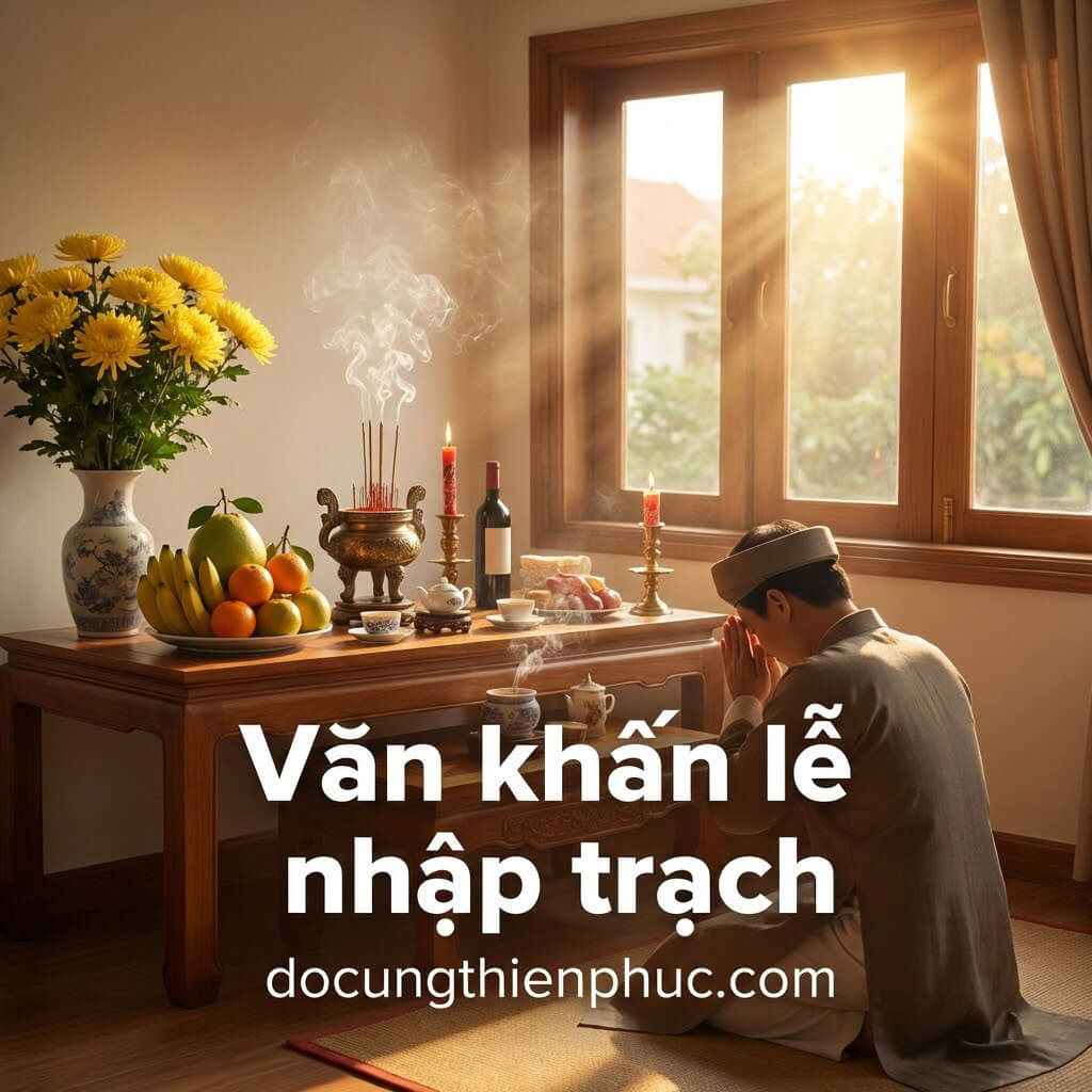 Văn khấn lễ nhập trạch