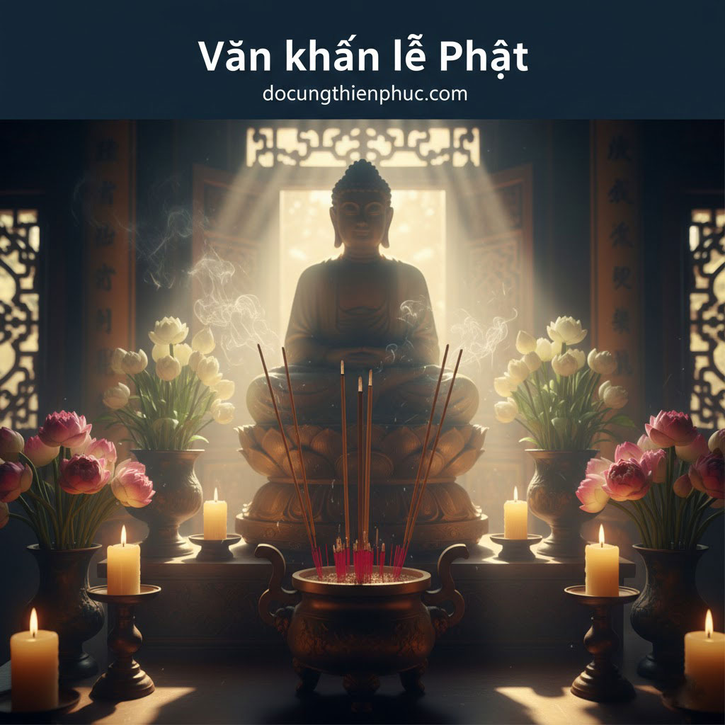 Văn khấn lễ Phật