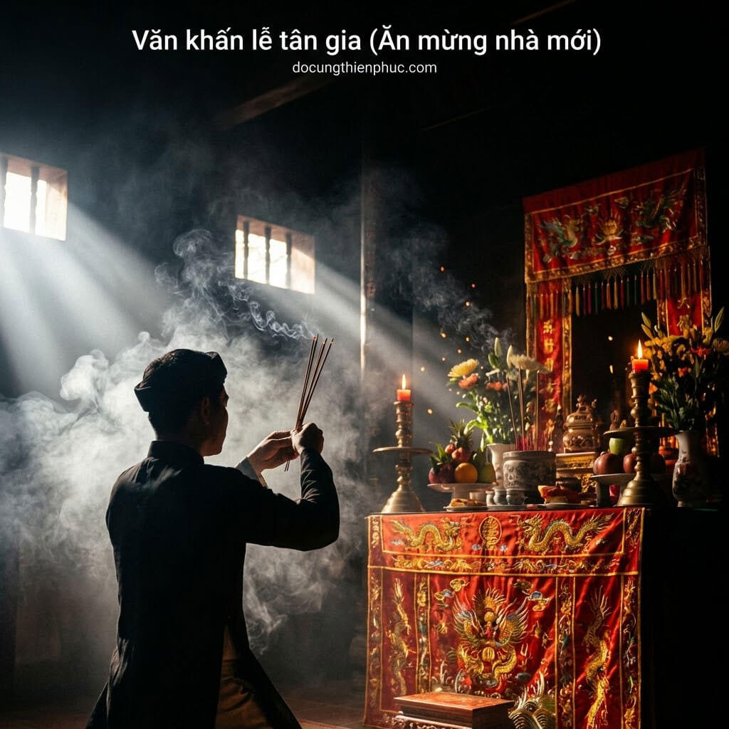 Văn khấn lễ tân gia (Ăn mừng nhà mới)