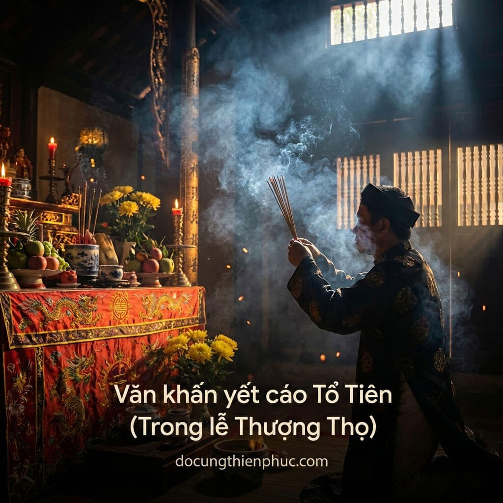 Văn khẫn lễ Thượng Thọ