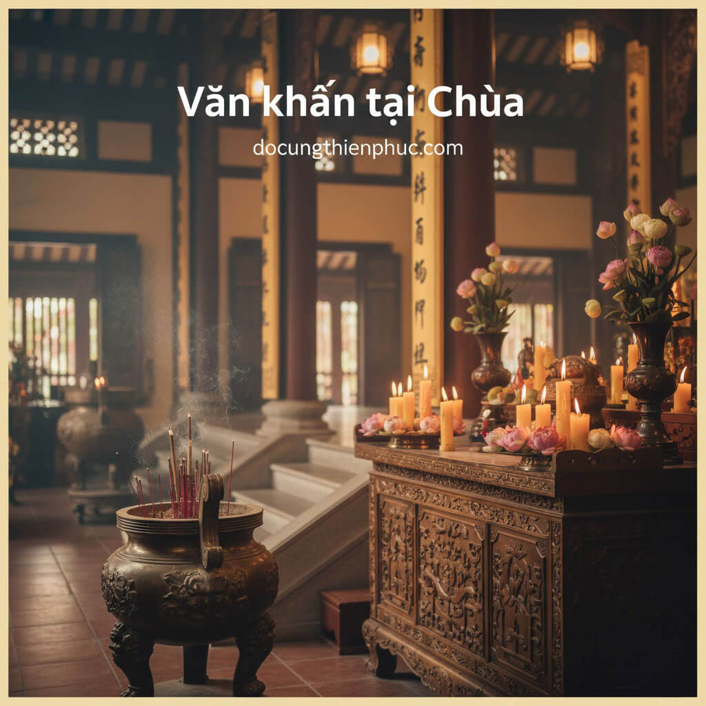 Văn khấn tại Chùa