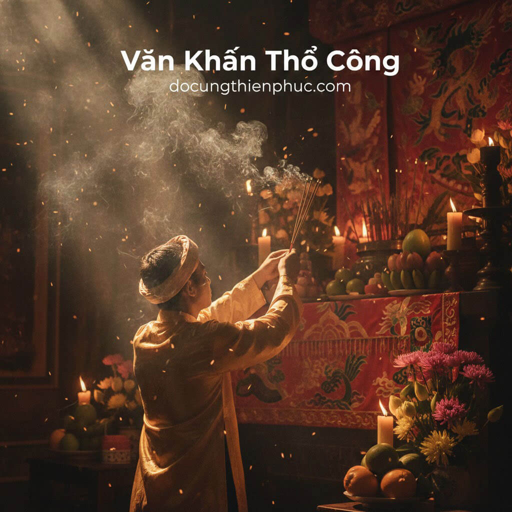 Văn khấn thần Thổ Công