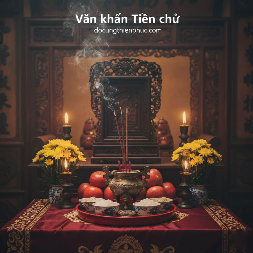 Văn khấn Tiền chủ