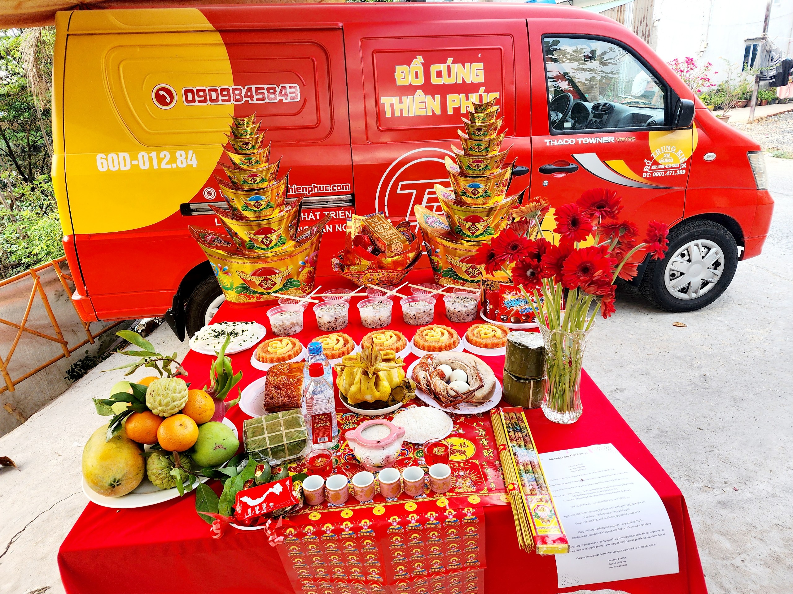 Mâm Cúng Giao Thừa
