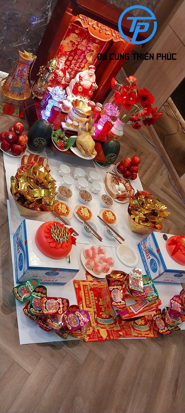 Mâm Cúng Thần Tài