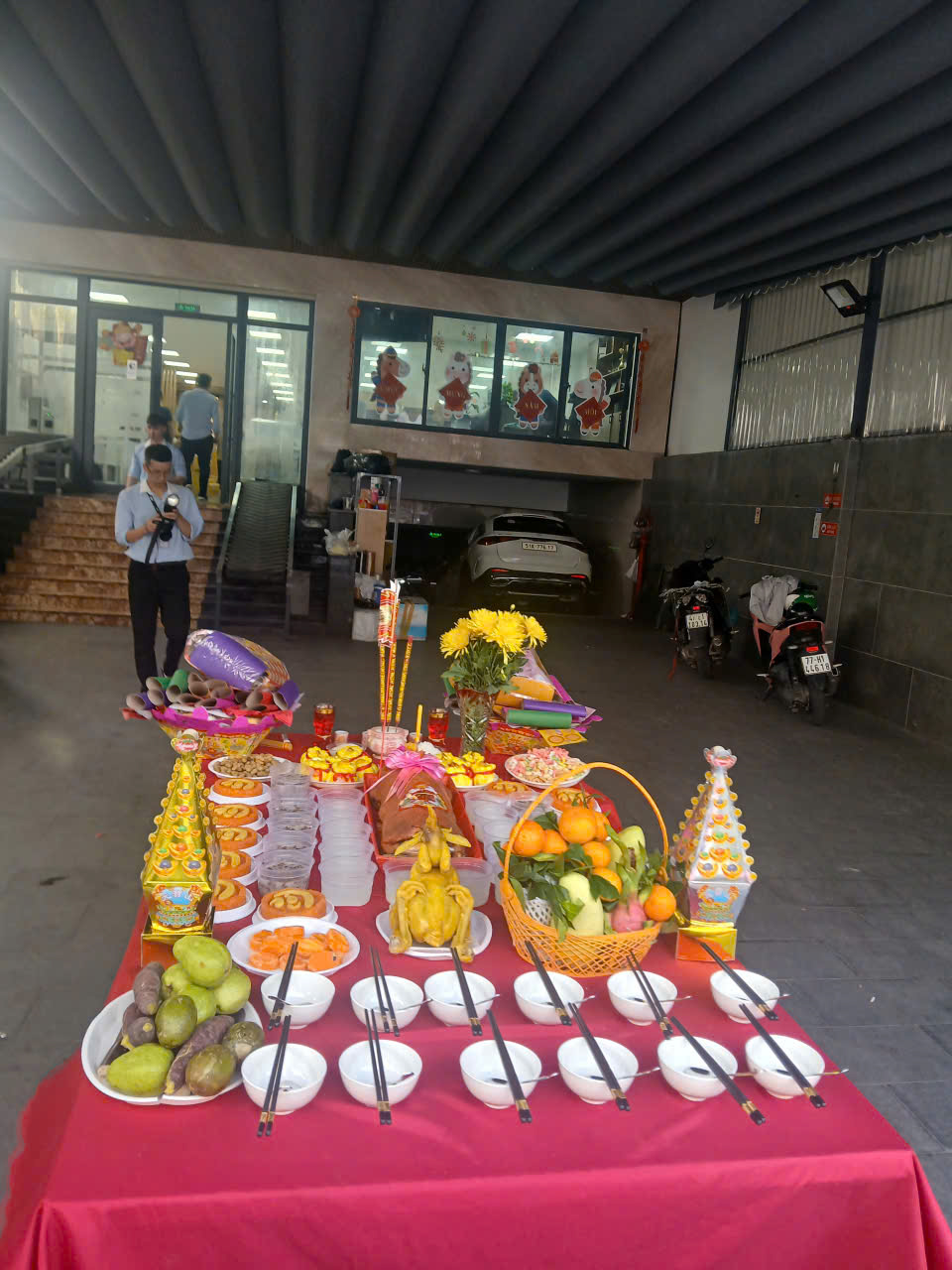 Mâm cúng Rằm tháng 7