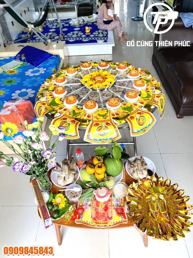 Mâm Cúng Đầy Tháng