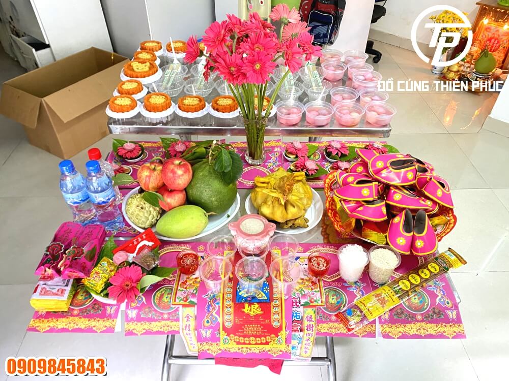 Mâm Cúng Đầy Tháng