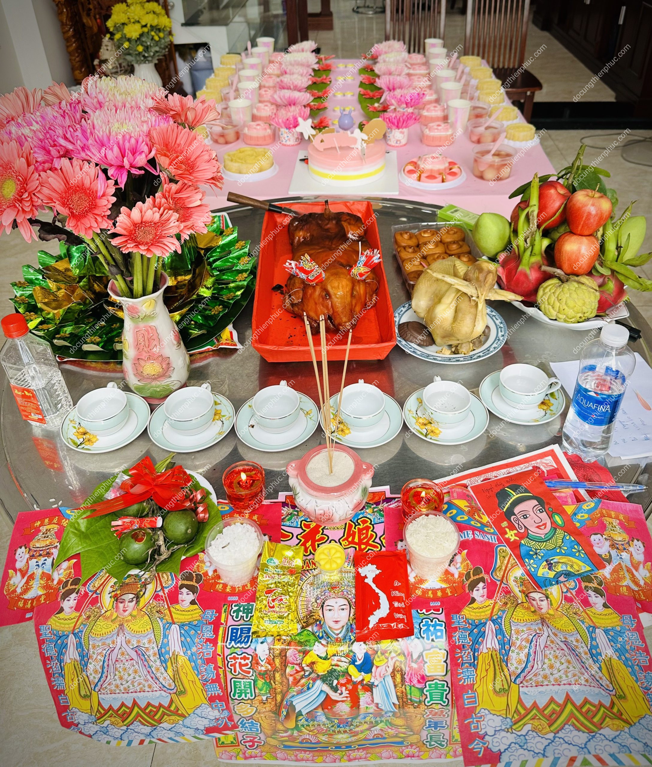 Mâm Cúng Đầy Tháng