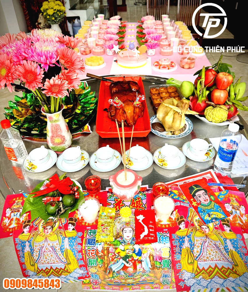 Mâm Cúng Đầy Tháng