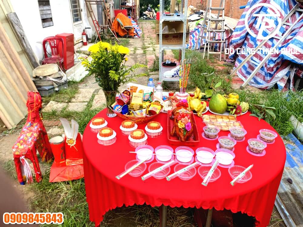 Mâm Cúng Khởi Công – Động Thổ Xây Dựng