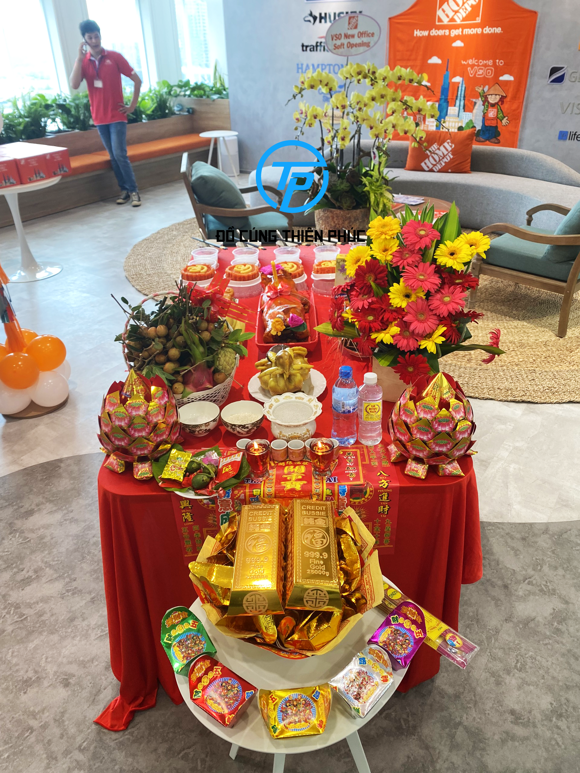 Mâm Cúng Khai Trương