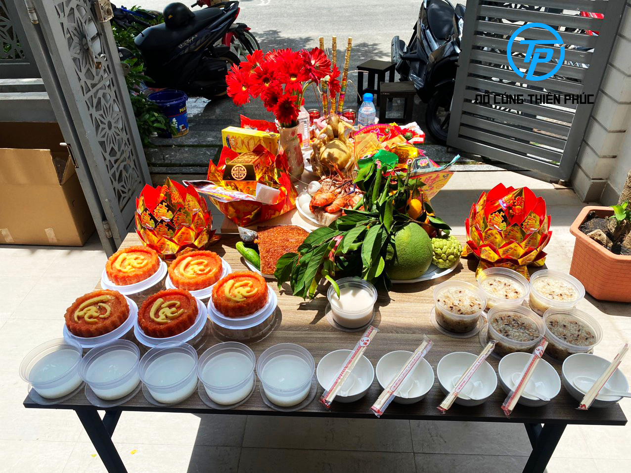 Mâm Cúng Khai Trương