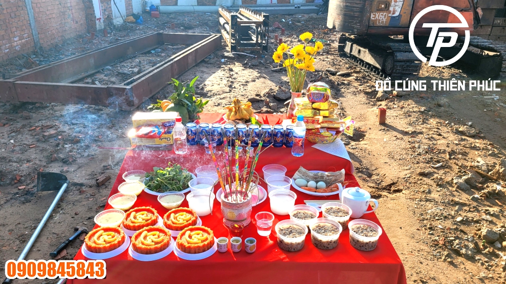 Mâm Cúng Khởi Công – Động Thổ Xây Dựng