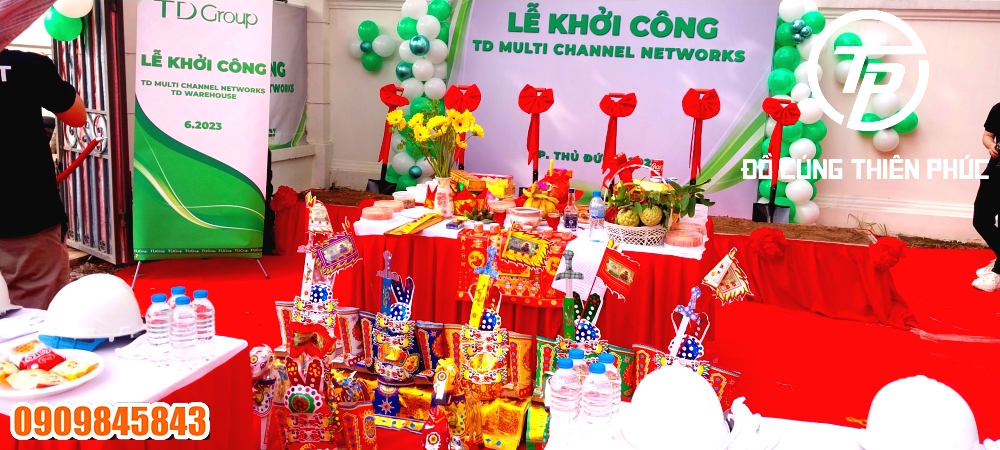 Mâm Cúng Khởi Công – Động Thổ Xây Dựng