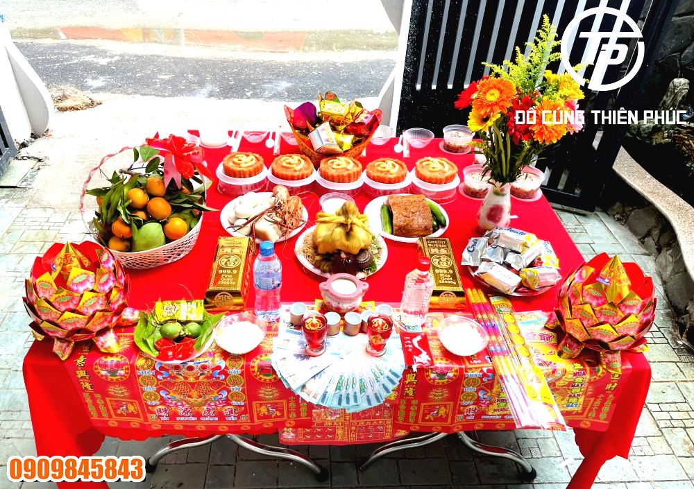 Mâm Cúng Về Nhà Mới