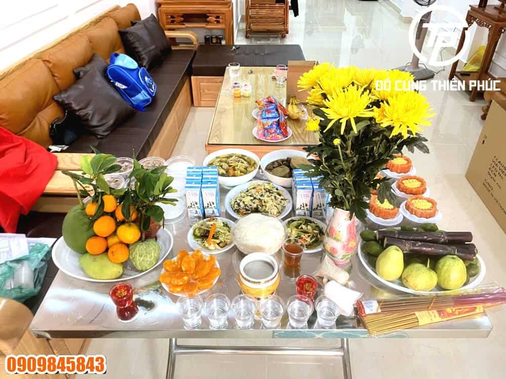 Mâm Cúng Về Nhà Mới