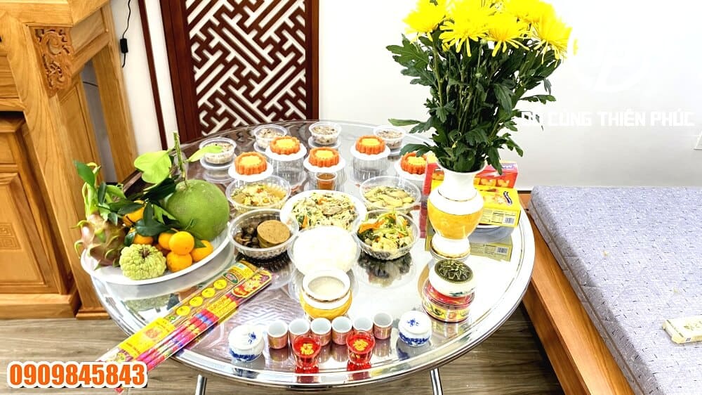 Mâm Cúng Về Nhà Mới