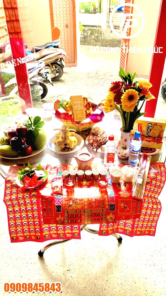 Mâm Cúng Về Nhà Mới
