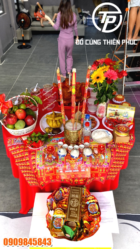 Mâm Cúng Về Nhà Mới