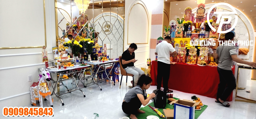 Mâm Cúng Về Nhà Mới