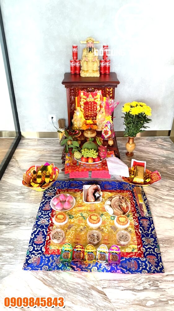 Mâm Cúng Thần Tài