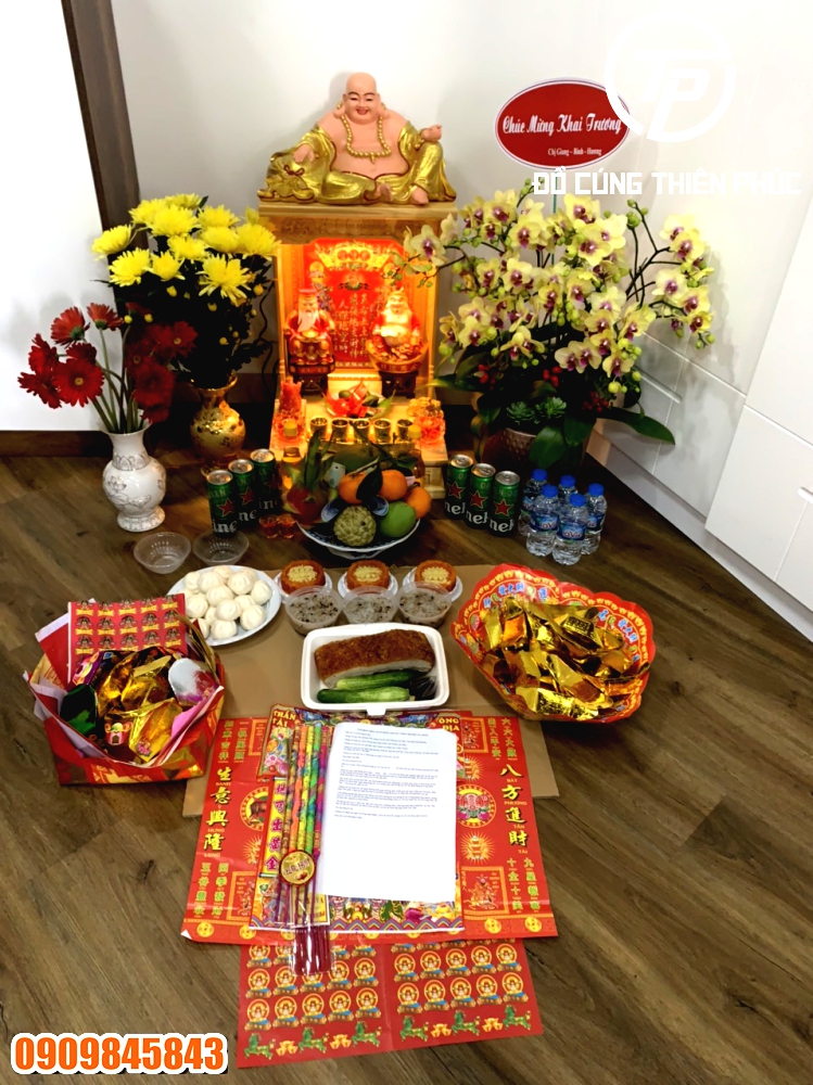 Mâm Cúng Thần Tài