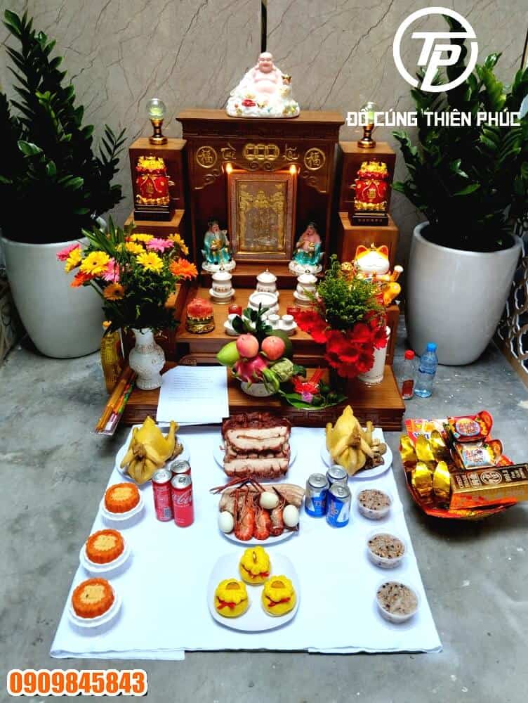 Mâm Cúng Thần Tài