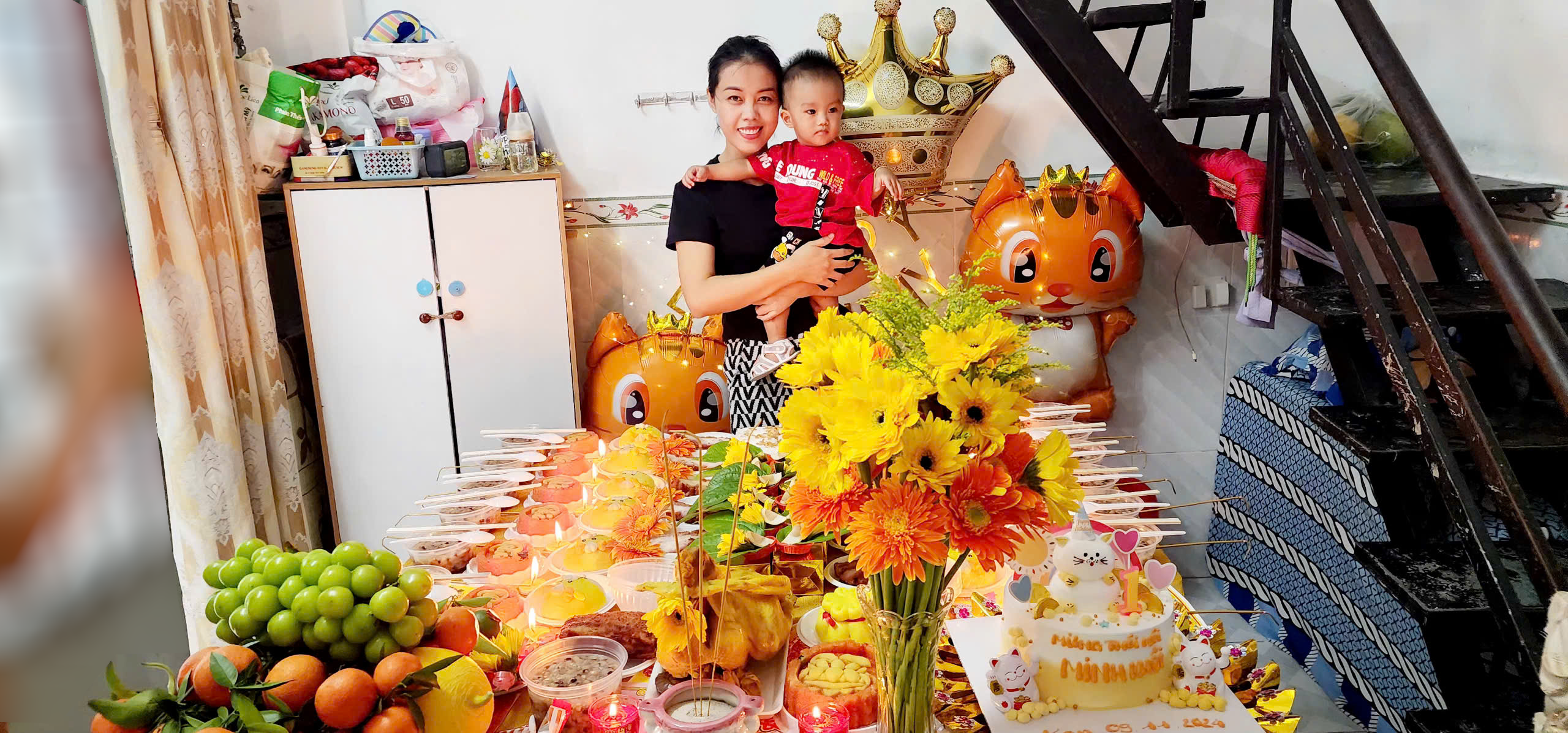 Mâm Cúng Đầy Tháng