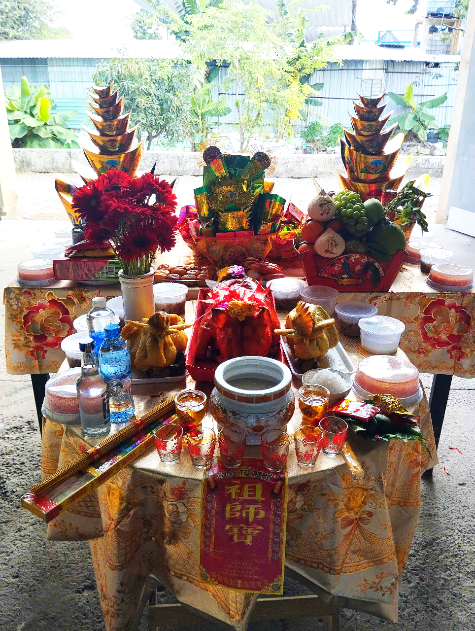 Mâm Cúng Tổ Nghề