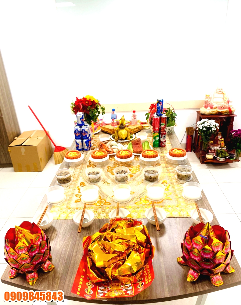 Mâm Cúng Văn Phòng Mới