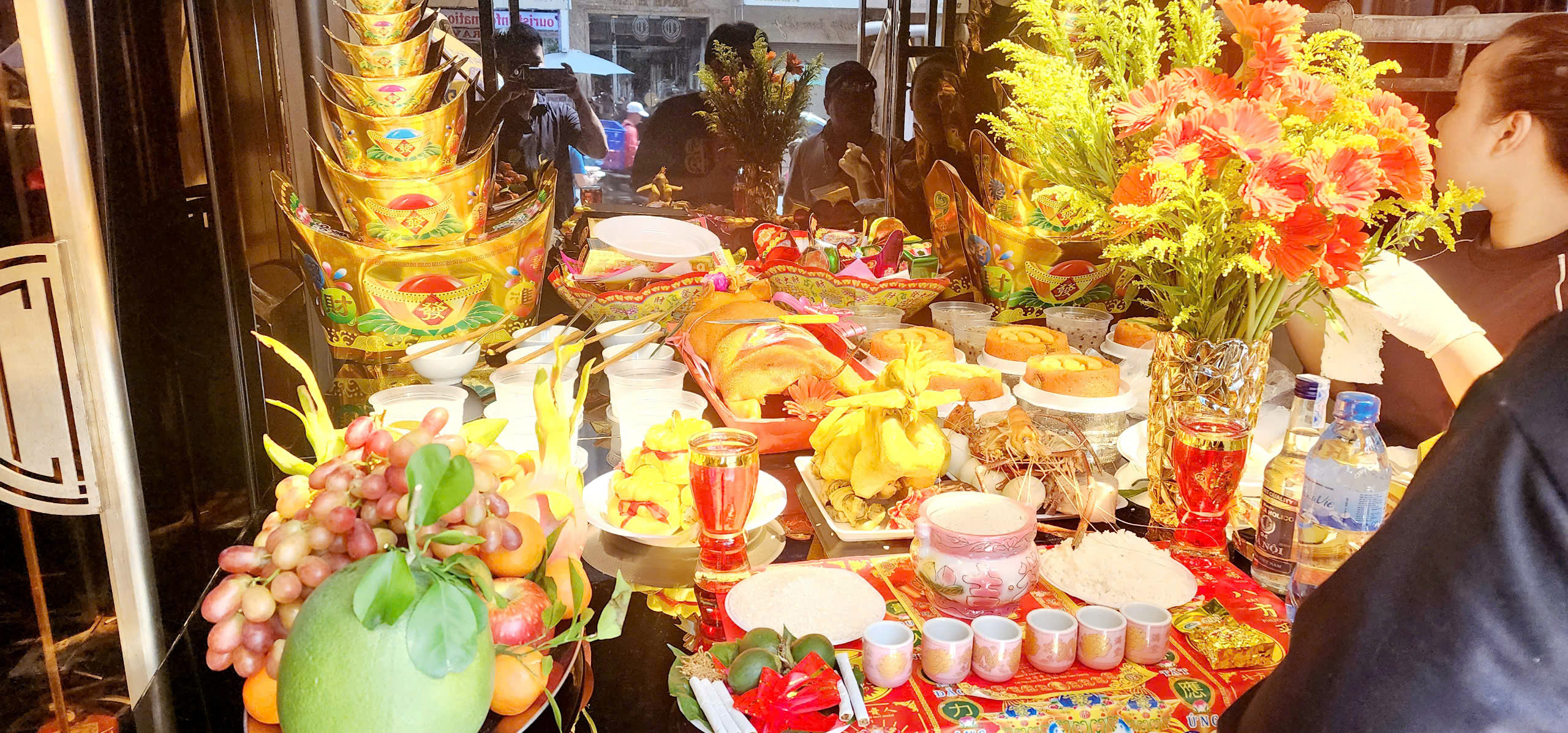 Mâm Cúng Văn Phòng Mới