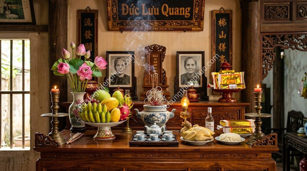 Bày Bàn Thờ Gia Tiên Đúng Cách – 7 Nguyên Tắc Tránh Phạm Kỵ
