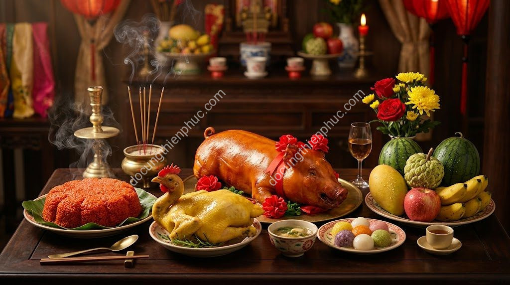 Đặt Mâm Cúng Chuẩn: 5 Bí Quyết Tránh Đơn Vị Dùng Đồ Cũ
