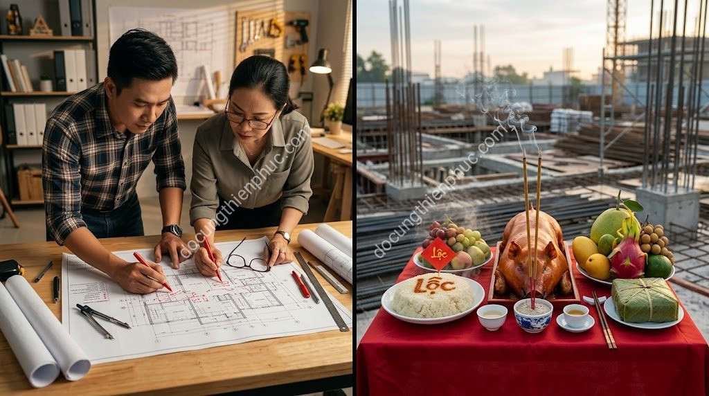 Cúng Lại Khi Đổi Thiết Kế: 90% Gia Chủ Làm Sai Bước Này