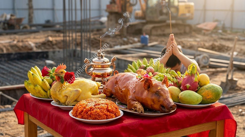 Cúng Động Thổ Xây Nhà: 90% Làm Sai – Hướng Dẫn Chuẩn 2026