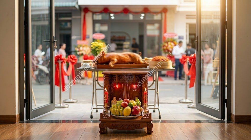 Cúng Thần Tài Ngày Khai Trương: 5 Điều Cần Biết Khi Mở Hàng