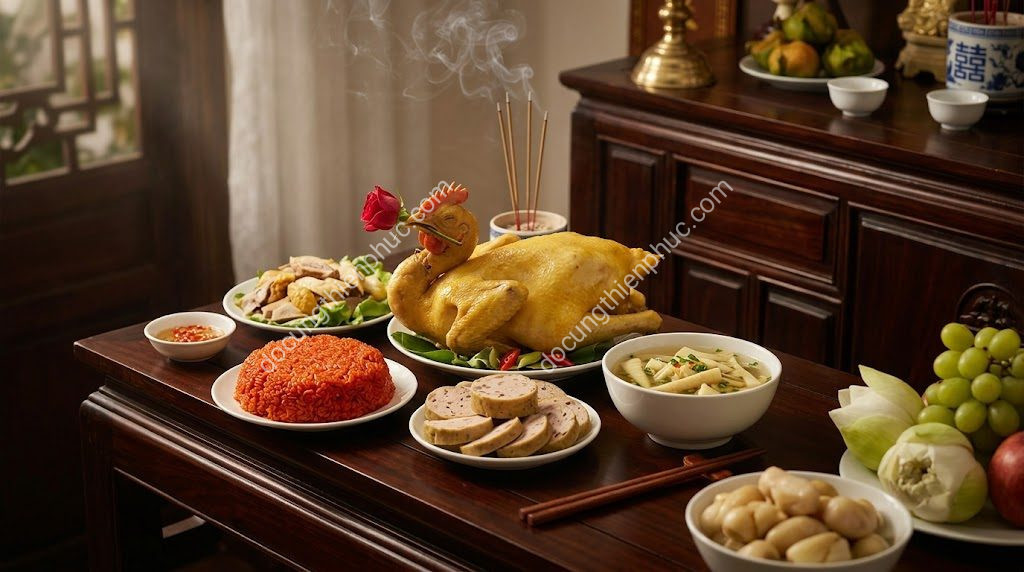Mâm Cơm Cúng Gia Tiên: 5 Set Thực Đơn Chuẩn Cần Biết Ngay
