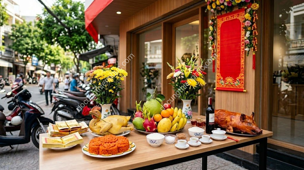 7 Sai Lầm Khi Bày Mâm Khai Trương Cần Tránh Để Đón Lộc