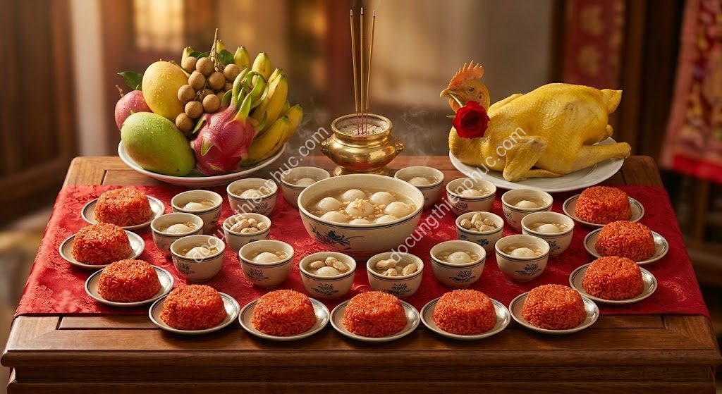 Cúng Đầy Tháng Bao Nhiêu Chén Chè Chuẩn Để Không Phạm Kỵ?