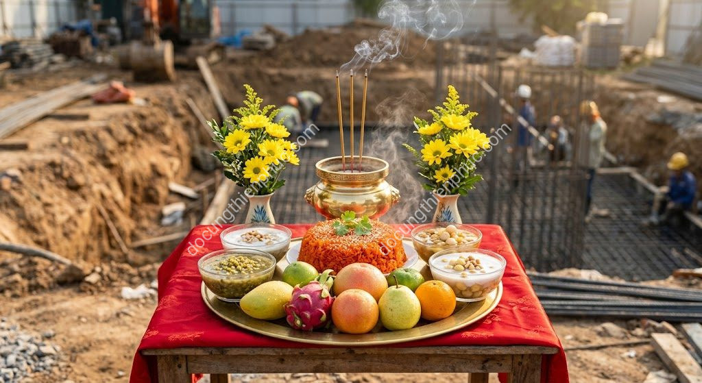 Cúng Động Thổ Chay Có Tốt Không? Sự Thật Tâm Linh Cần Biết