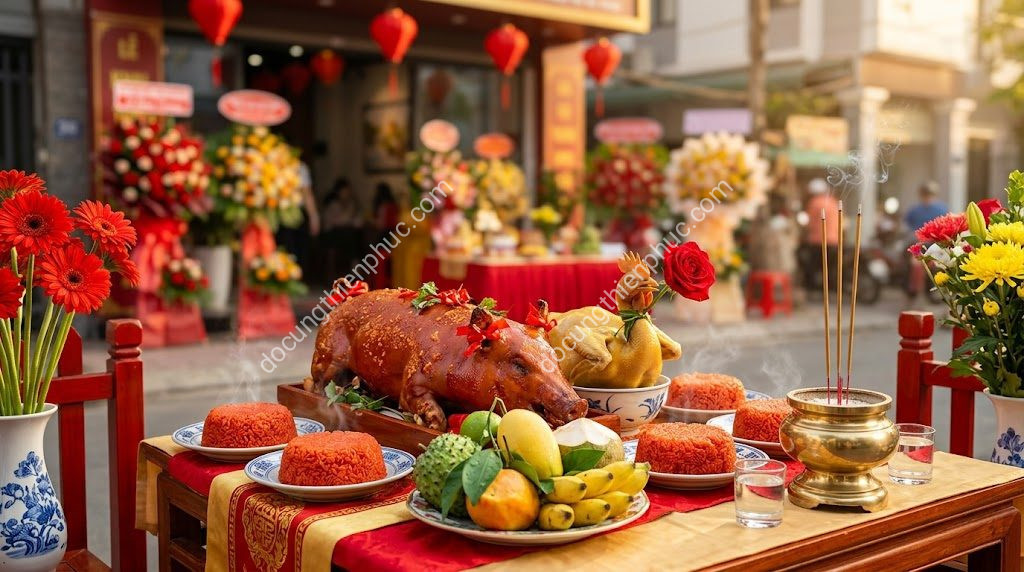 Cúng Khai Trương Cần Chuẩn Bị Những Gì Đơn Giản? 12 Lễ Vật