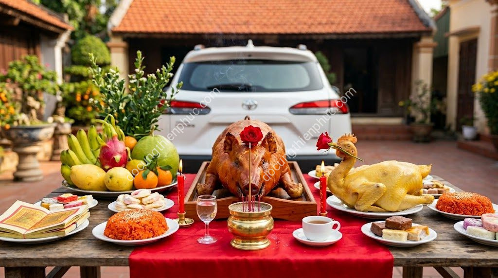 Cúng Xe Cho Nữ Chủ: Cách Bày Mâm Chuẩn, Tránh Phạm Kỵ
