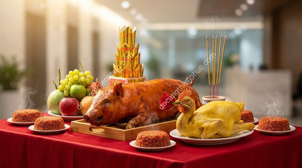Xông Đất Công Ty: Sếp Hay Nhân Viên Thắp Nhang Trước?